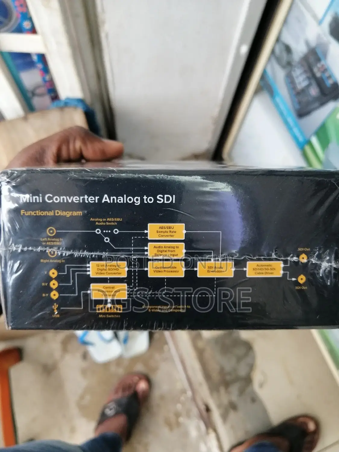 Blackmagic Mini Converter Analog to Sdi