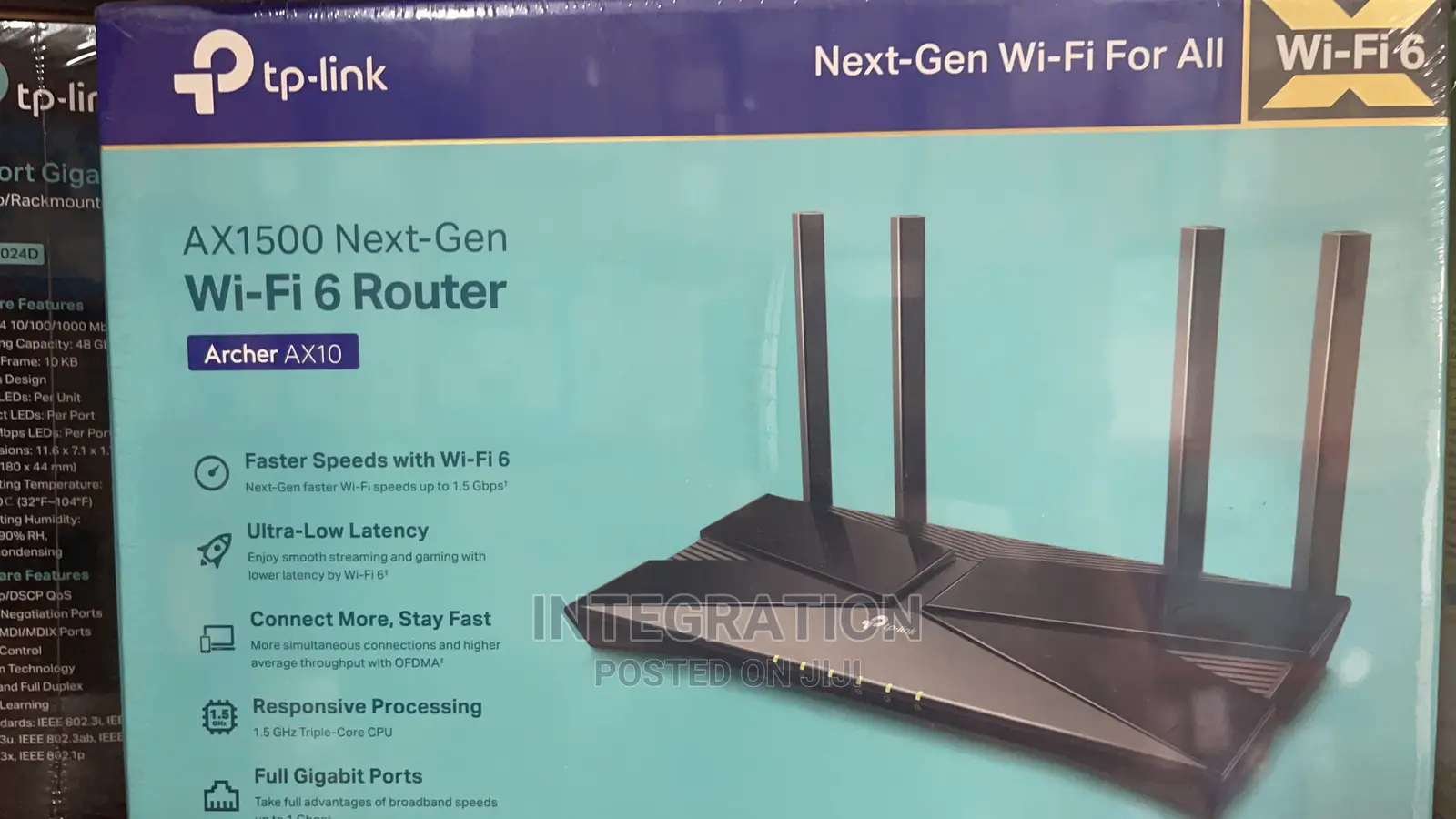 Tp-Link Ax1500 Next-Gen Wifi6 Router