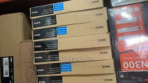 D-Link 8port Gig Poe Switch + 2fiber Port Smart Switch