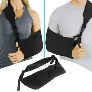 Arm Sling With Shoulder Support(Black)