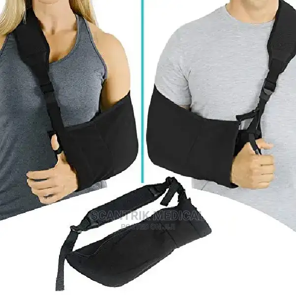 Arm Sling With Shoulder Support(Black)