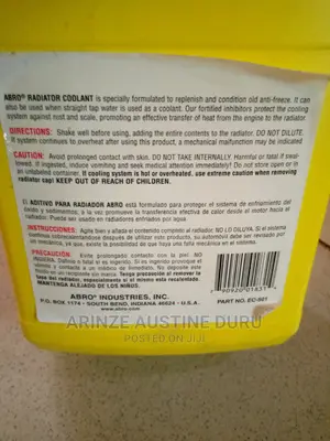 Abro Radiator Coolant Green