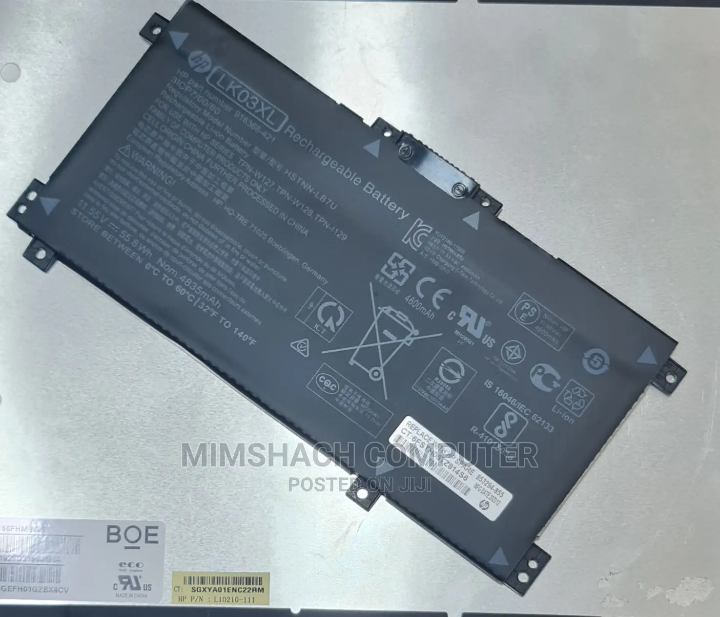 HP ENVY X360 - 15-Cn, 15m-Cn Series Battery