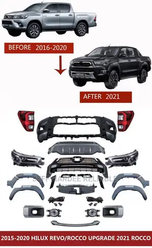 Body Kit for Toyota Hilux Upgrade 2021 Model