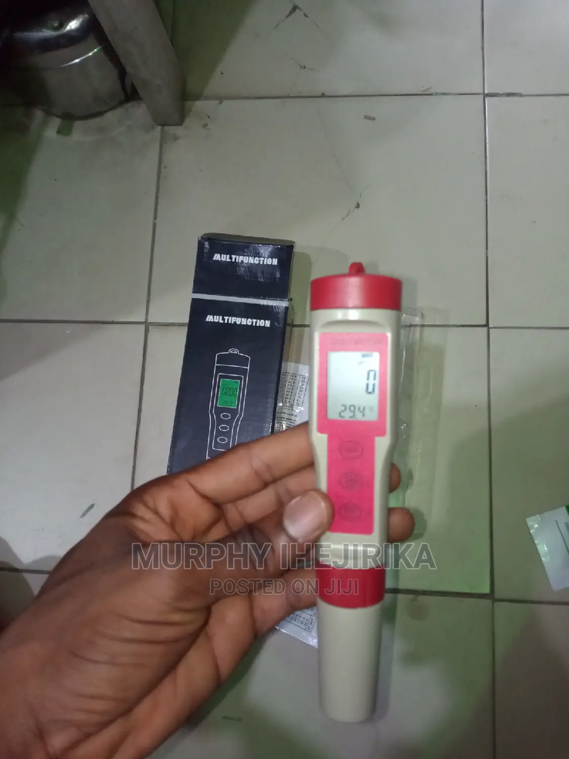 PH Meter With Temperature, EC and TDS