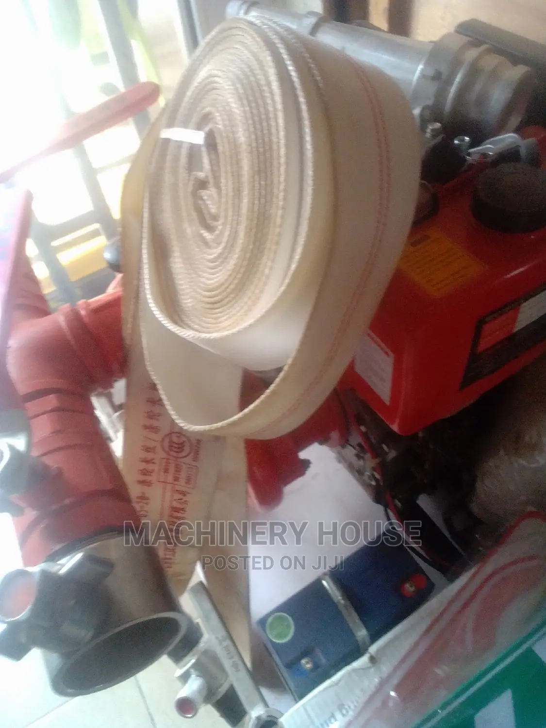 Pillar Hydrant, Nozzles, Fire Blanket