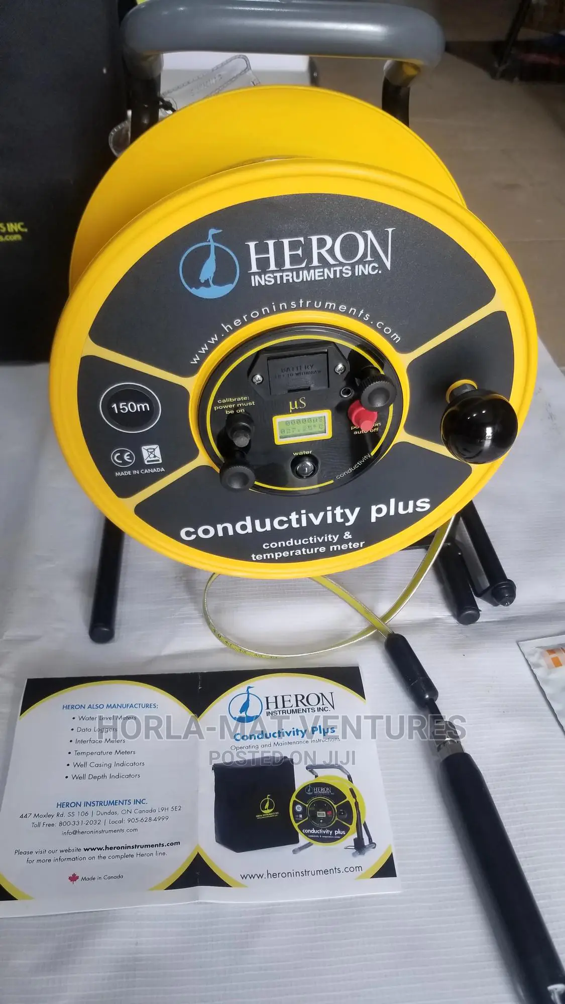 Heron Water Level Plus Conductivity Temperature