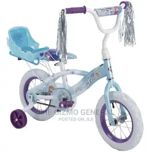 12” Disney Frozen Girls Bike by Huffy, Ice Blue