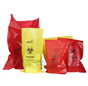 Gal Red Biohazard Waste Bag
