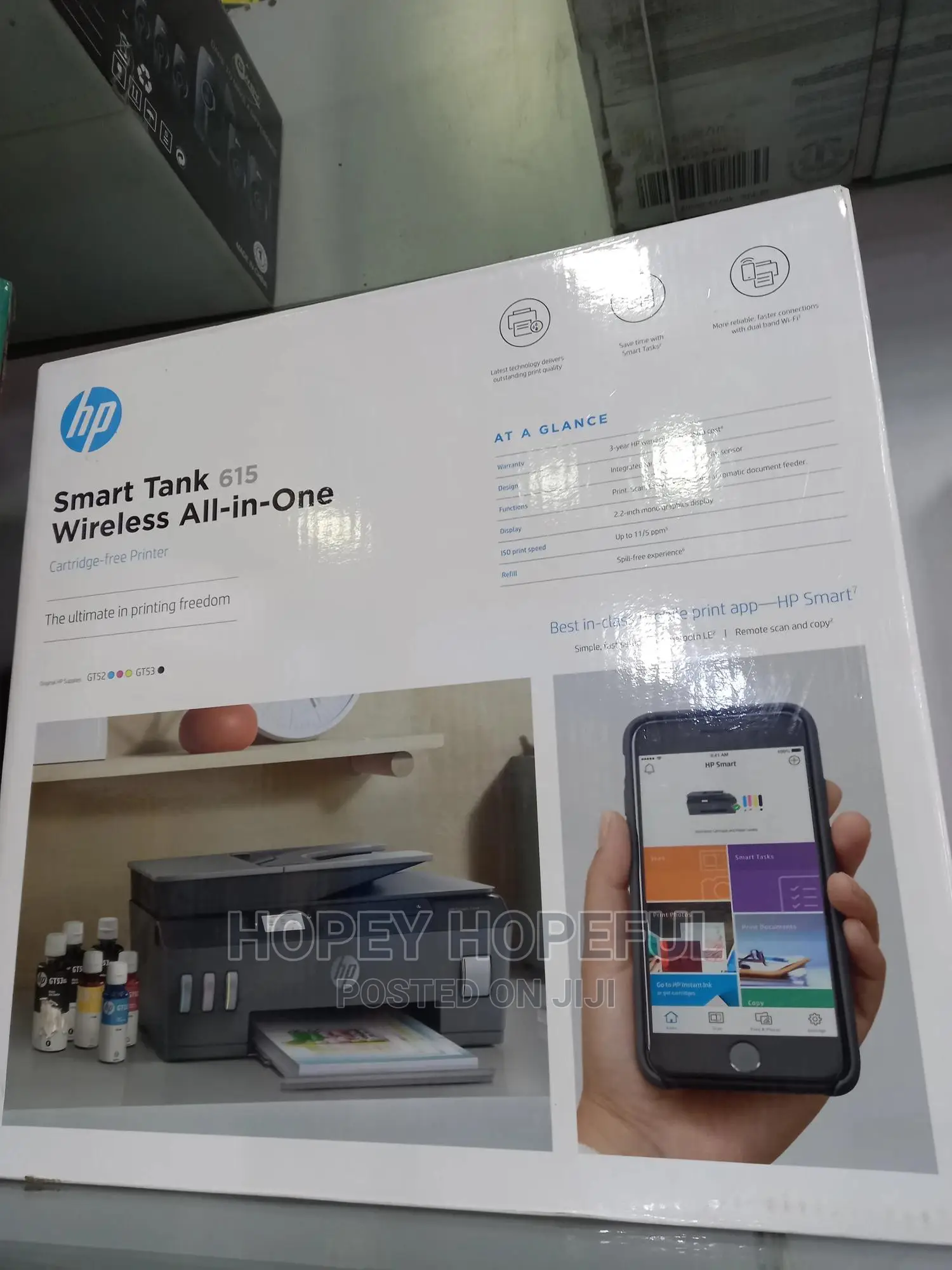Hp Smart Tank 615 Printer