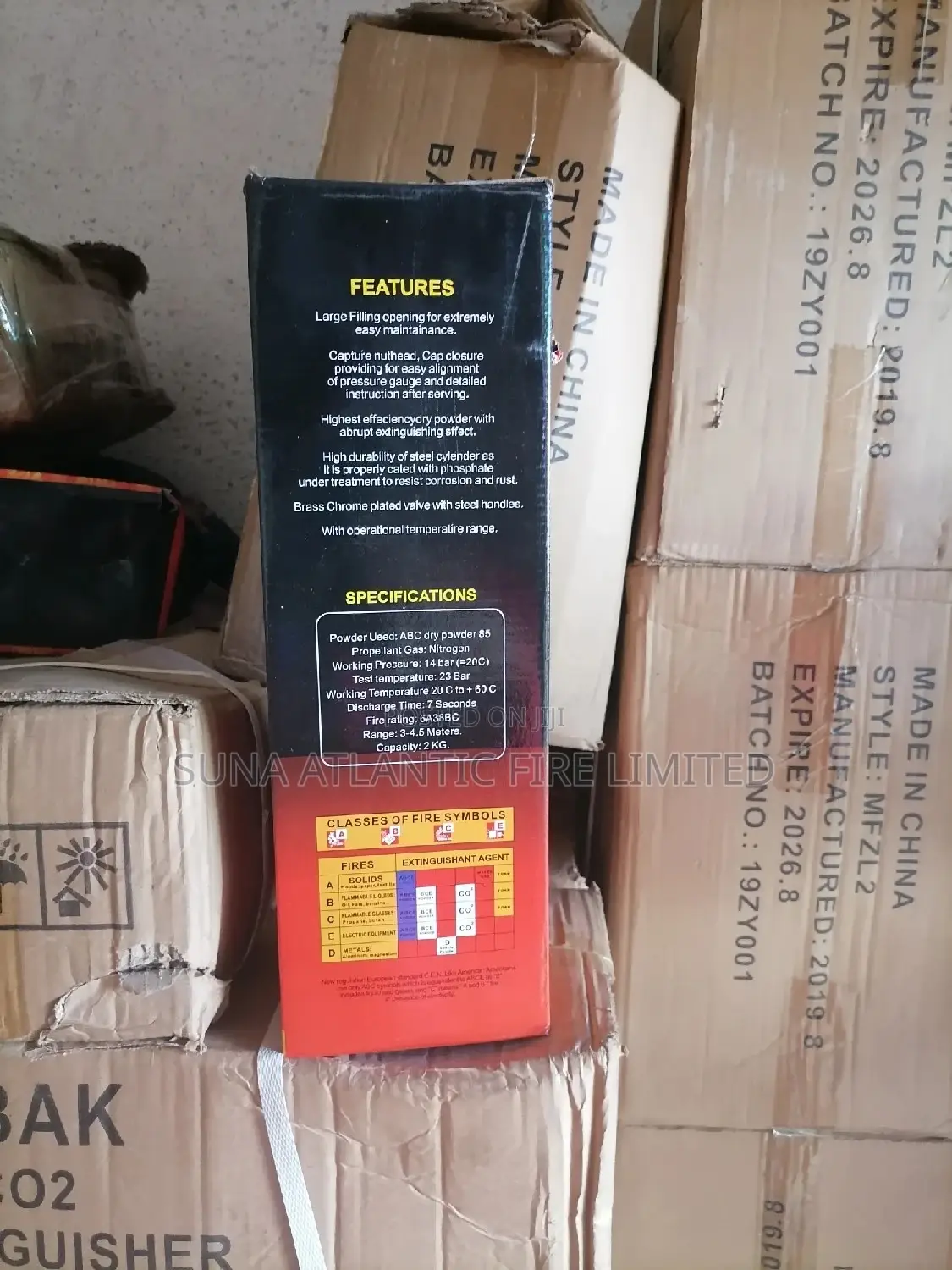 2kg Dcp Fire Extinguisher