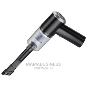 2 in 1 Rechargeable Car Vacuum Cleaner With LED Light