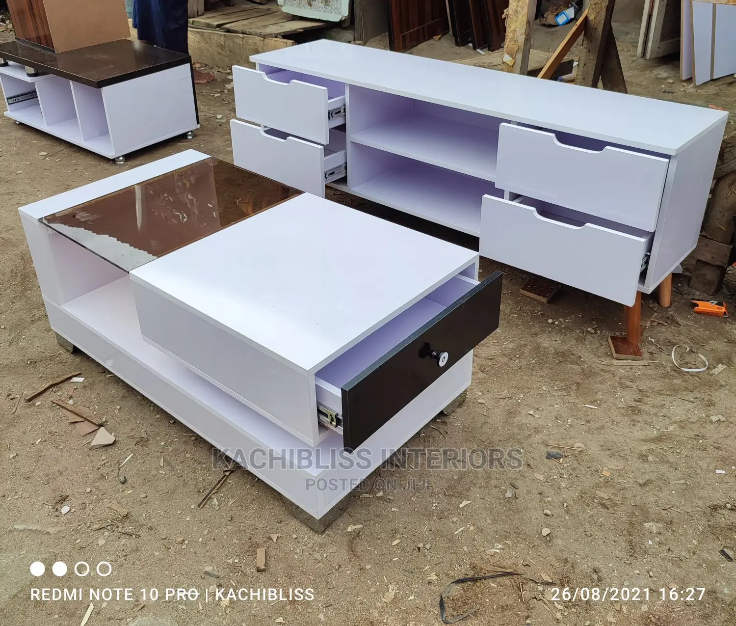 Beautiful Tv Console Center Table.