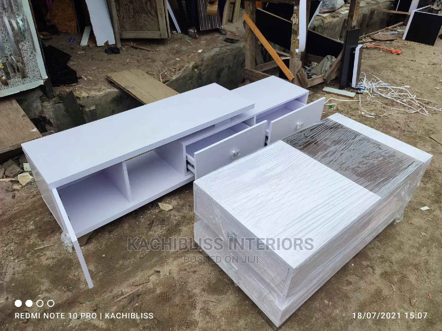 Modern 6ft Tv Console Center Table