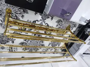 Gold Towel Rack