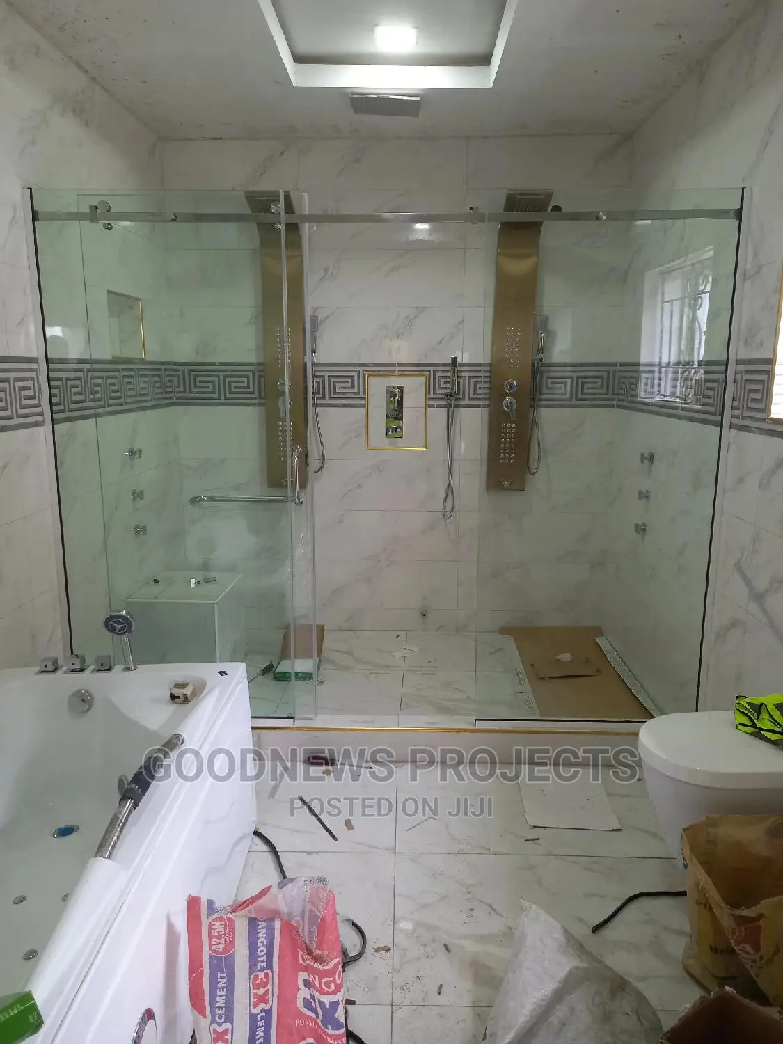 Sliding Shower Glass