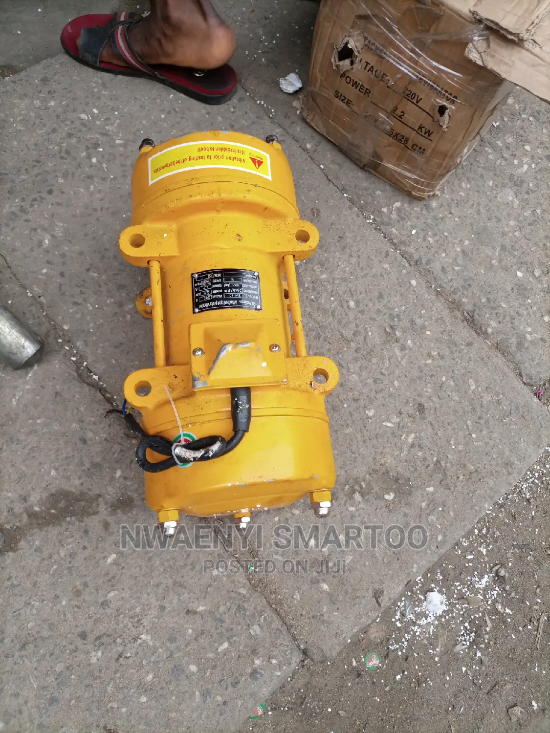 3phase Electric Block Molding Vibrator
