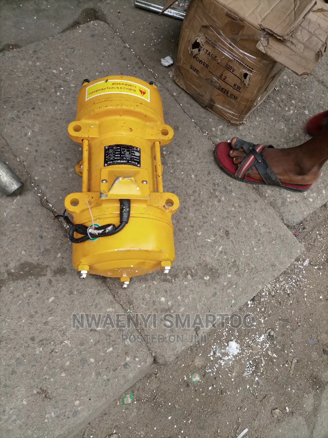 3phase Electric Block Molding Vibrator