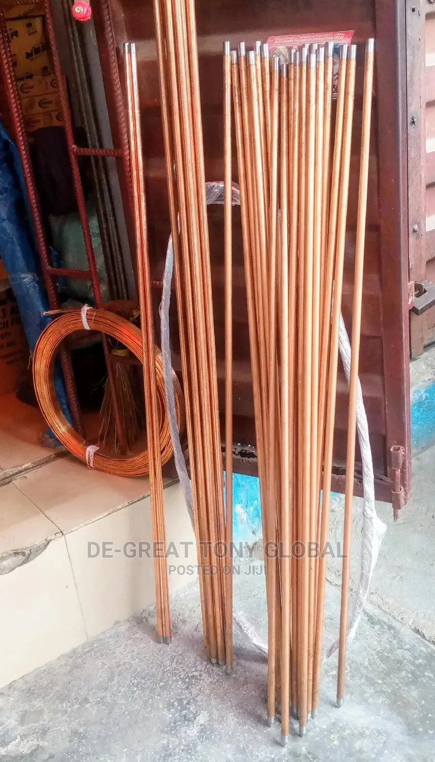 Copper Earth Rod 4ft 4ft Pure copper earthrod available in whol
