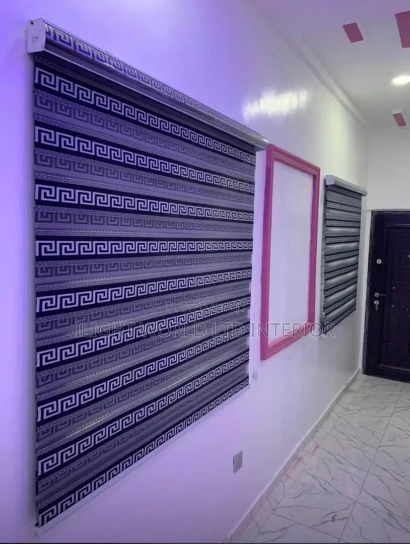 Quality Versace Design Adjustable Window Blinds.