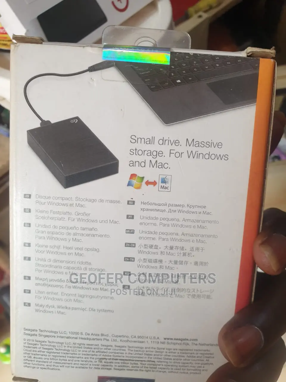 4tb Seagate Backup Plus.