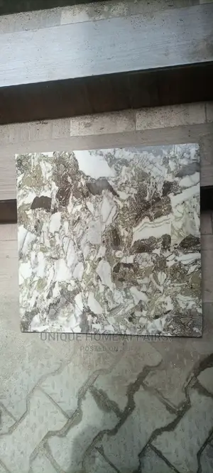 Gold Black 60x60 Floor Tiles