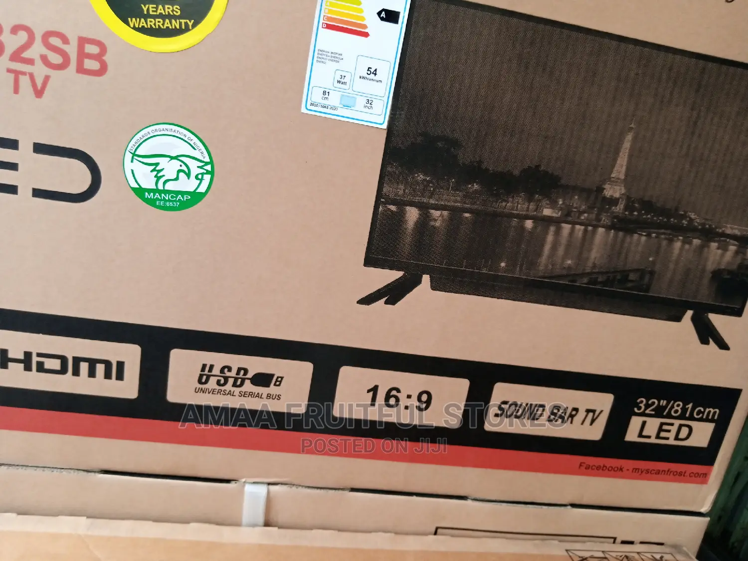 Scanfrost Led 32inches Tv