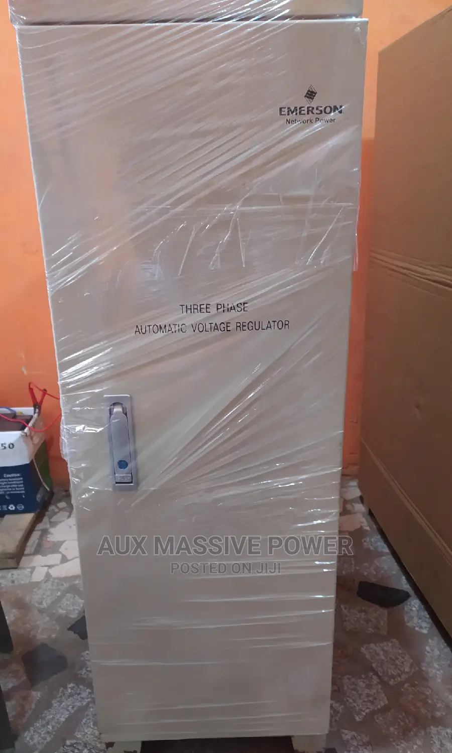 3/Phase 50kva Emerson Central Stabilizer