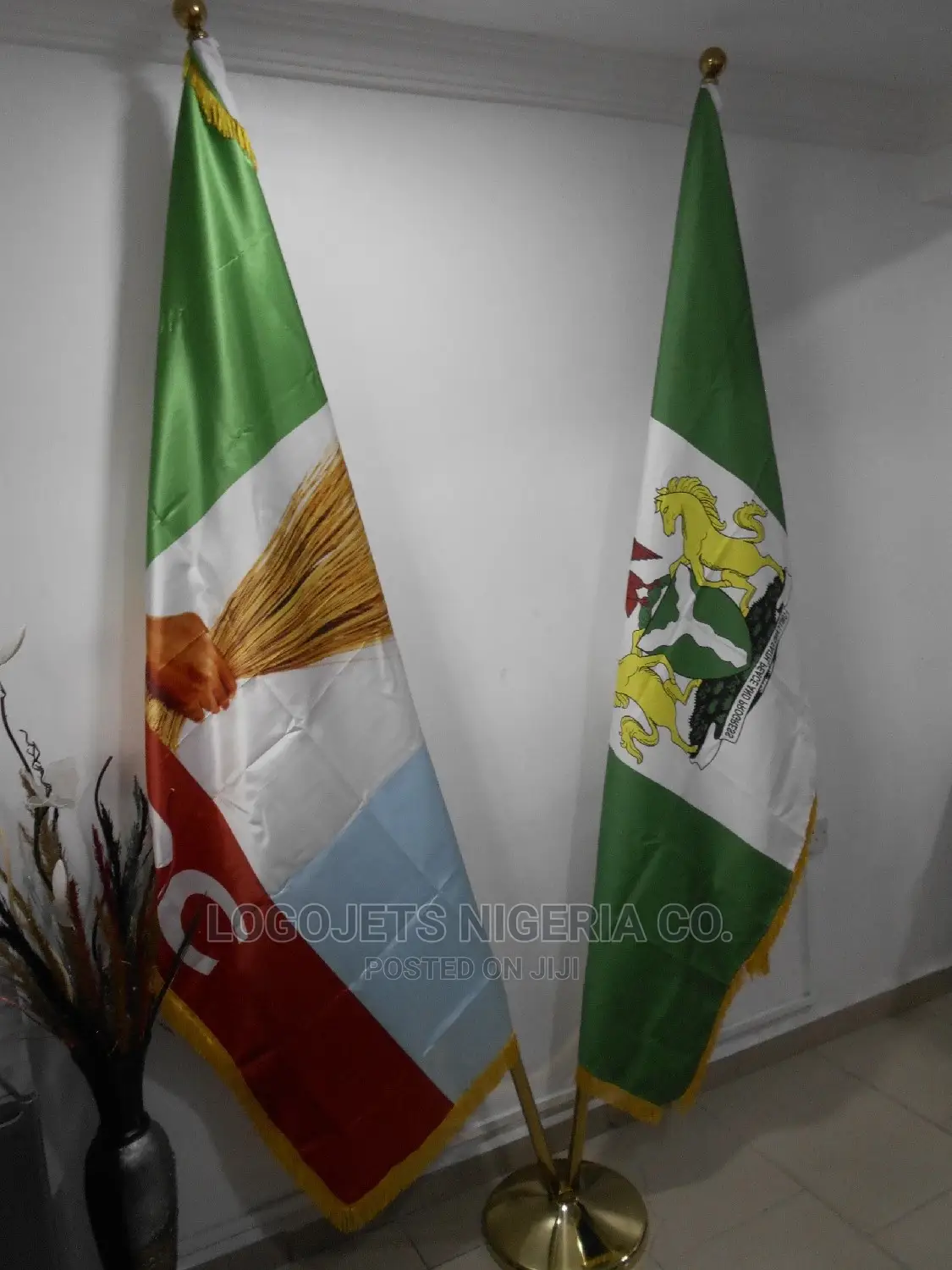 Ceremonial & Executive Indoor Flag With Stand