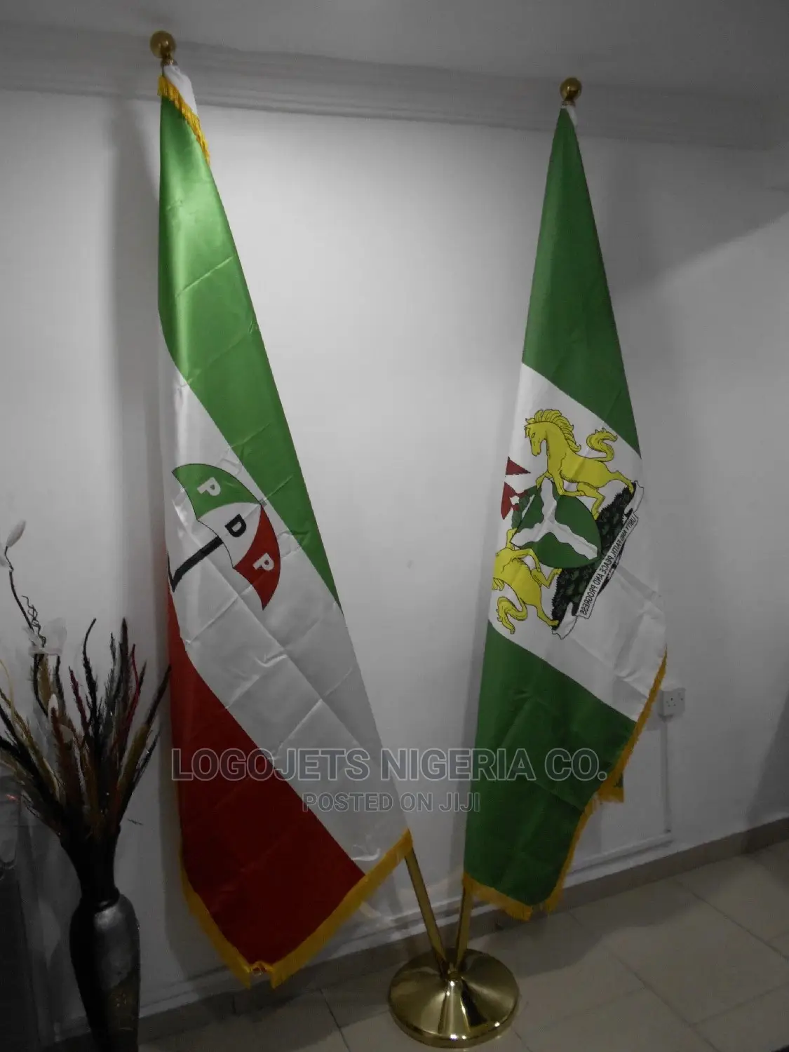 Ceremonial & Executive Indoor Flag With Stand