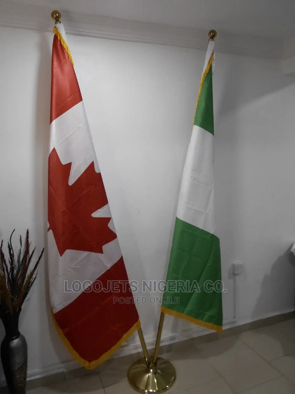 Ceremonial & Executive Indoor Flag With Stand