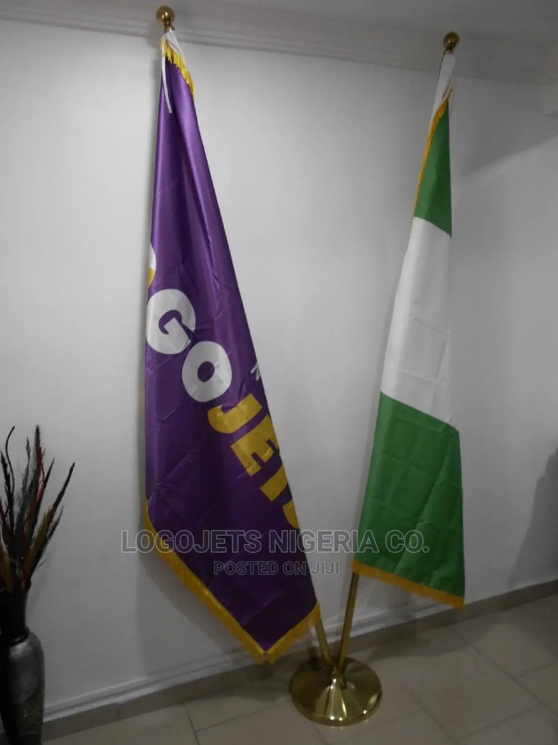 Ceremonial & Executive Indoor Flag With Stand