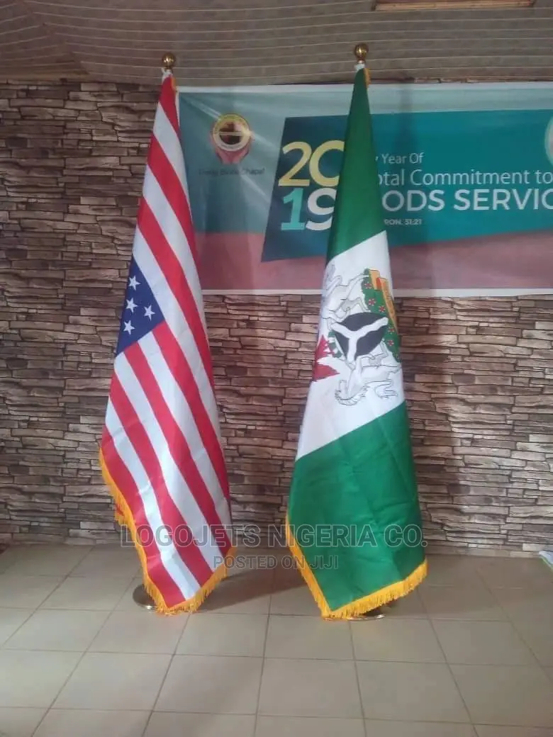 Ceremonial & Executive Indoor Flag With Stand