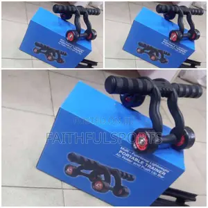 Ab Roller and Push Up Bar