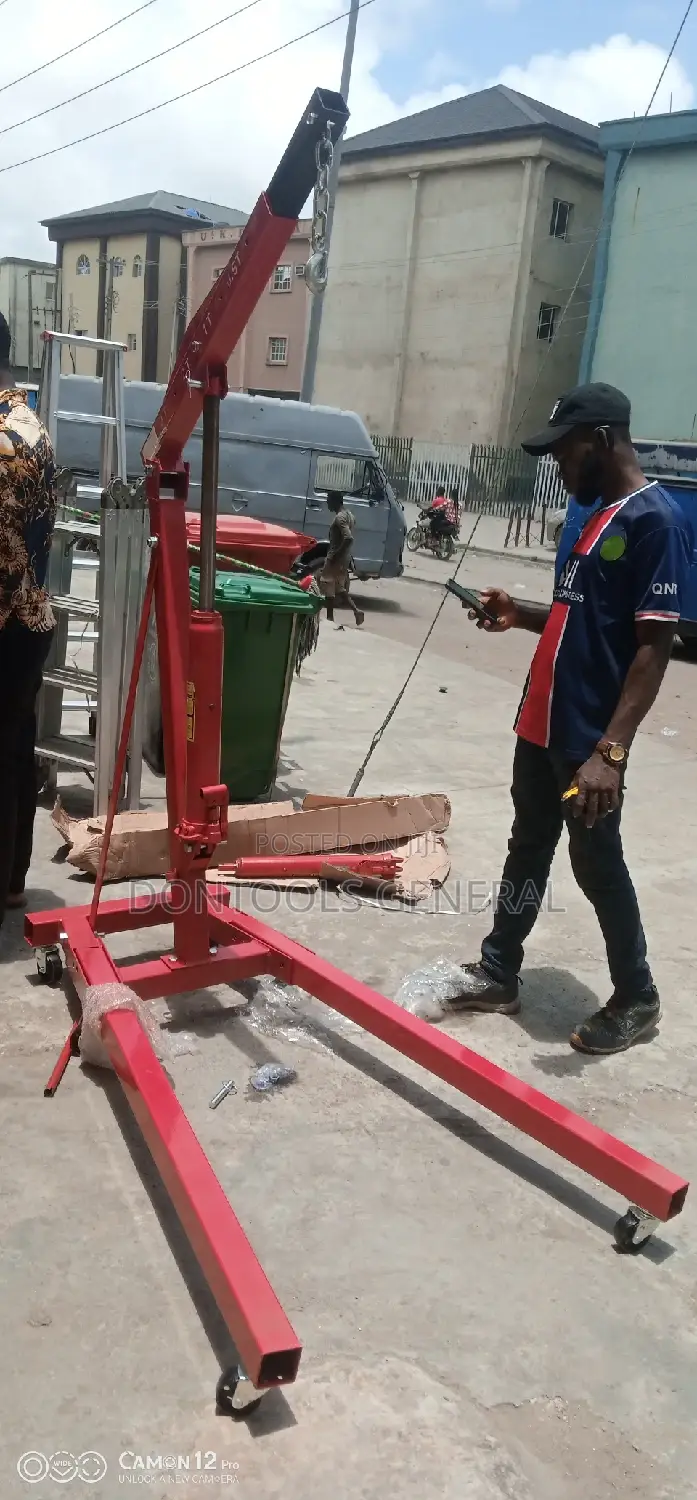 Heavy Duty 2ton Foldingengine Crane Hoist Lifting Equipment