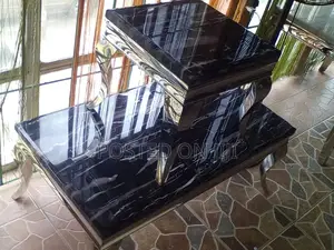 Center Table With Side Stools