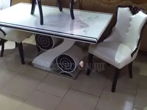 Turkey Mable Top Dining Table by 6