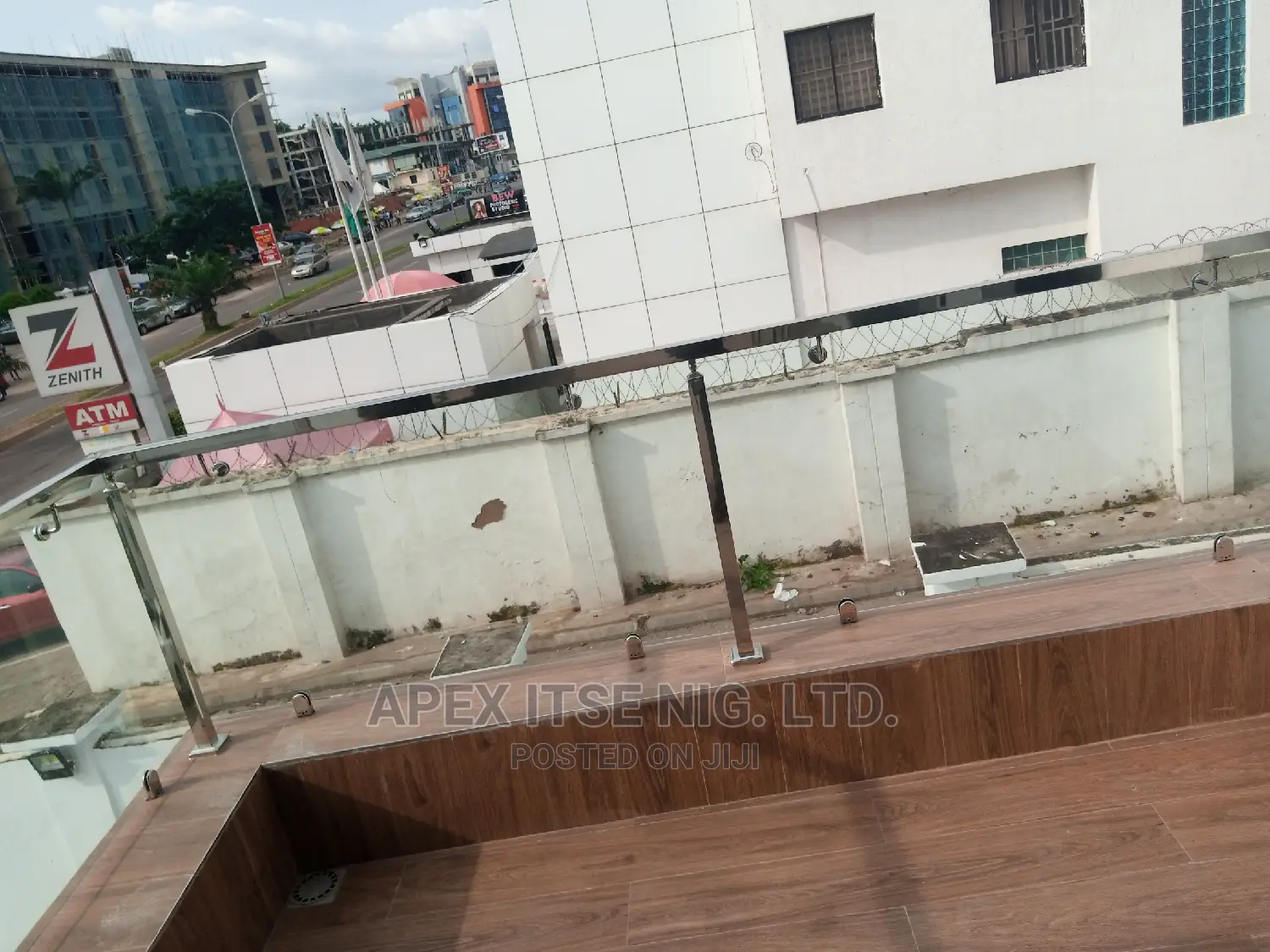 40/40 Square Pipe/Glass