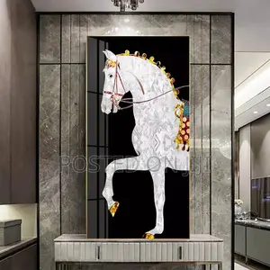 Modern Horse Wall Art Canvas Print
