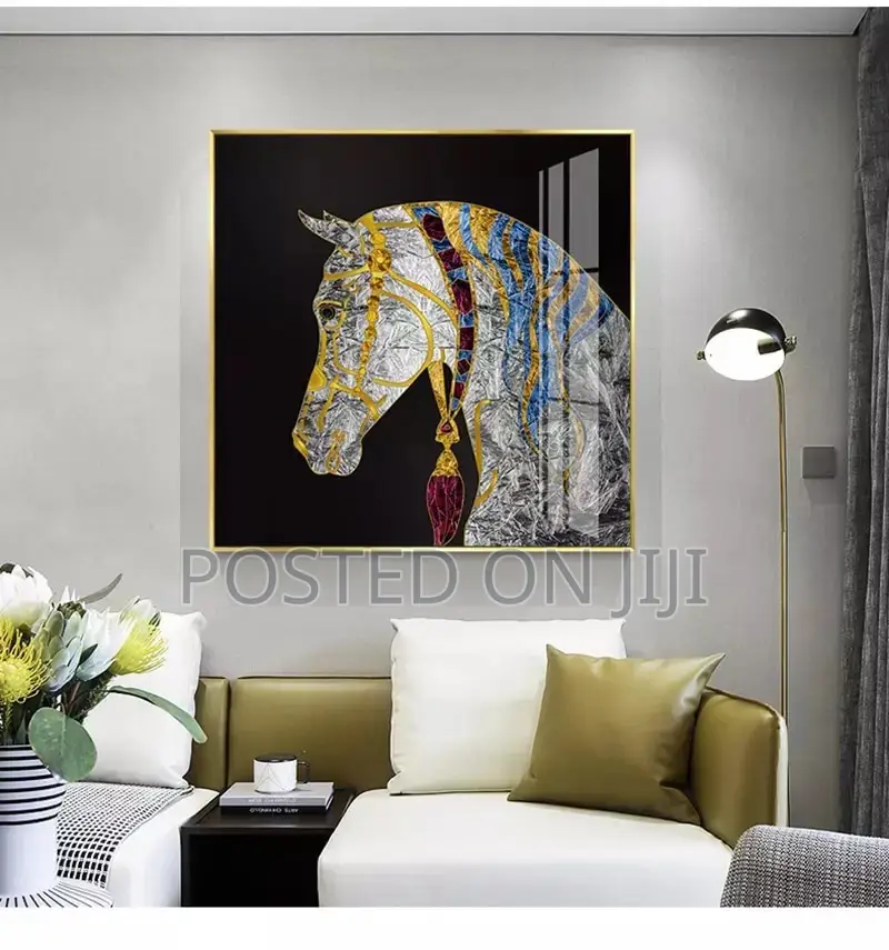 Abstract Horse King Wall Art Canvas Printing