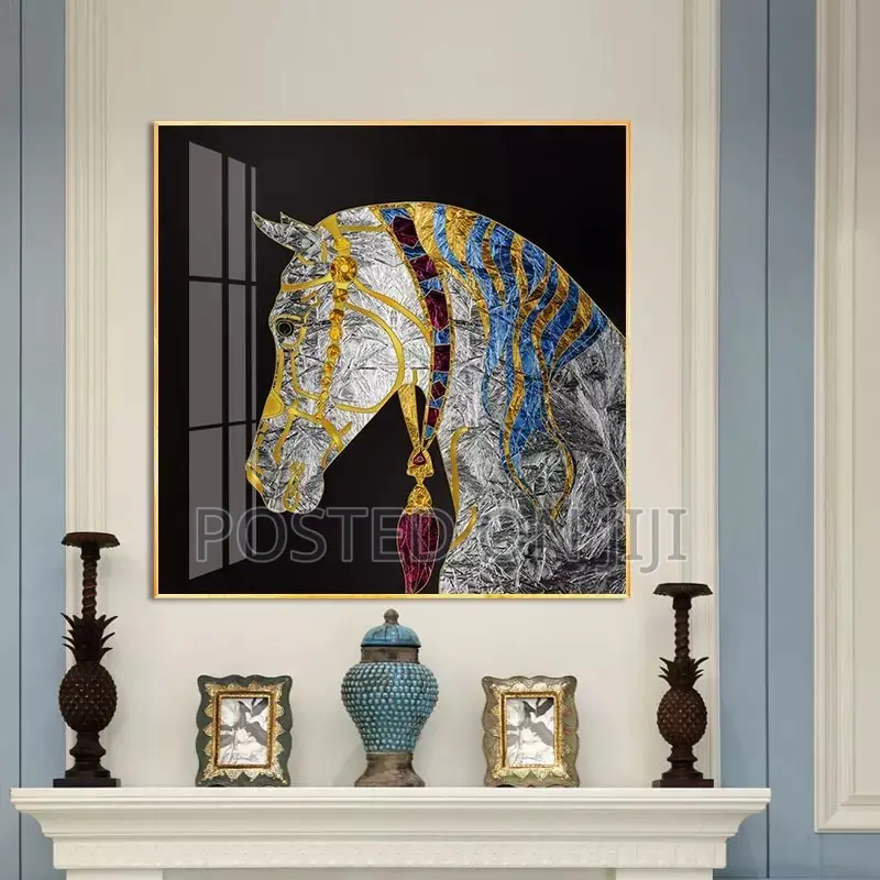 Abstract Horse King Wall Art Canvas Printing