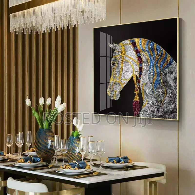 Abstract Horse King Wall Art Canvas Printing