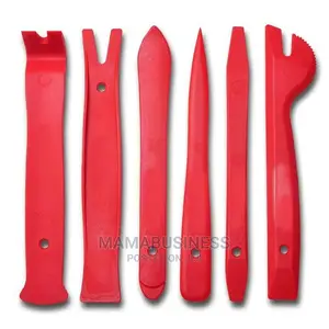 6 PCS Auto Trim Removal Tool Set - Red