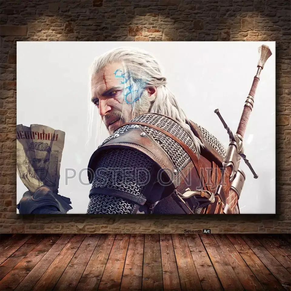Wizard Warrior Game Poster and Print