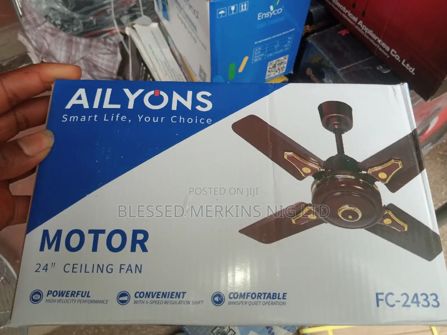 Ceiling Fan Short Blade