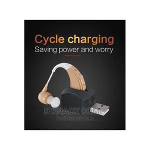 Rechargeable Hearing Aids for Elderly Care Deafness