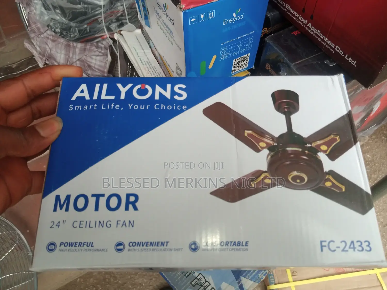Ceiling Fan Short Blade