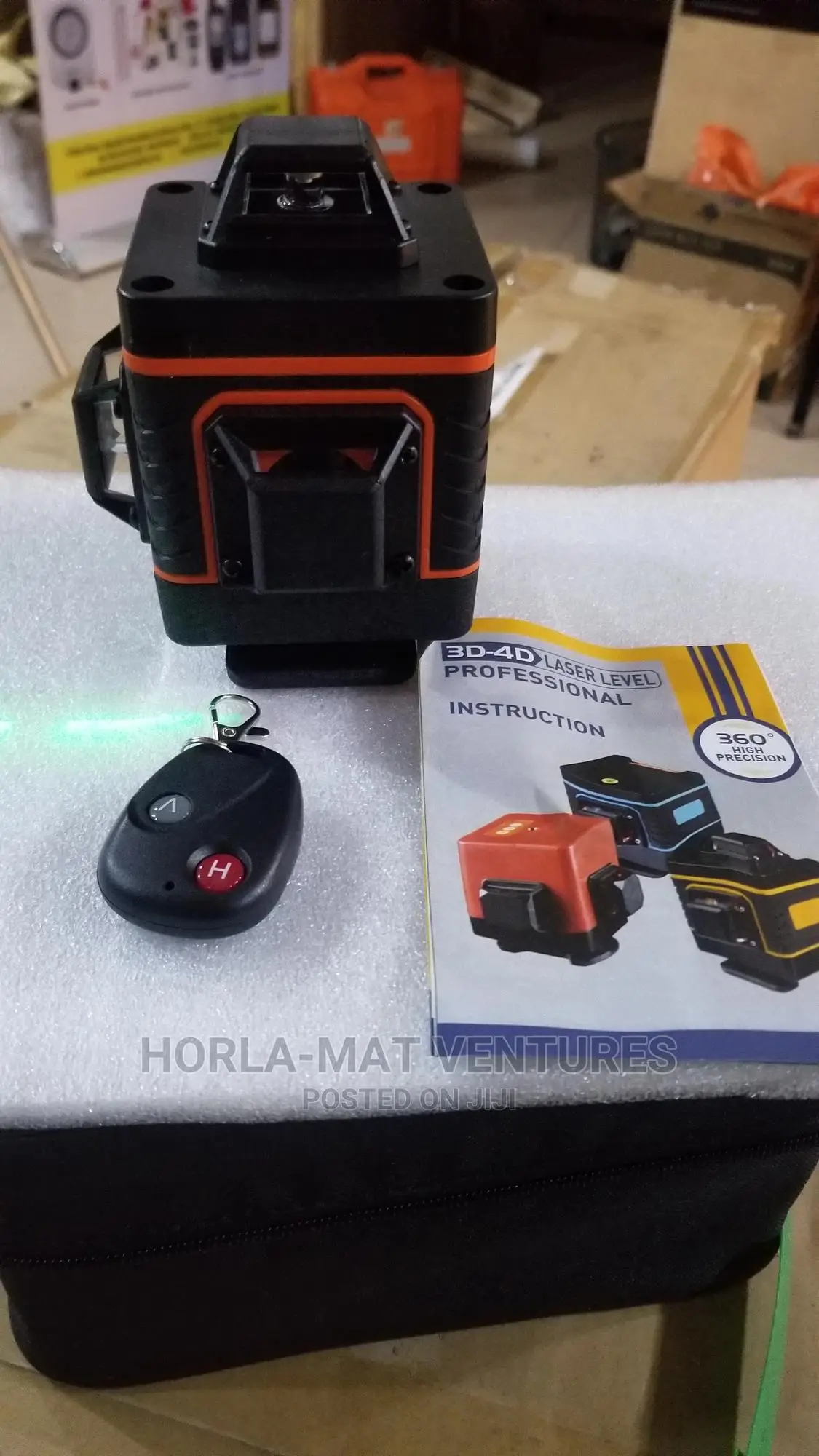 4D Laser Level (16 Lines) With Remote