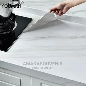 Waterproof Marble Self Adhesive Wallpaper 60cm X5m