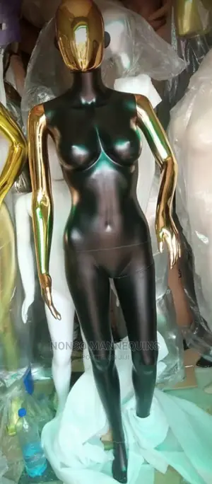 Black and Gold Size 8 Display Female Mannequin